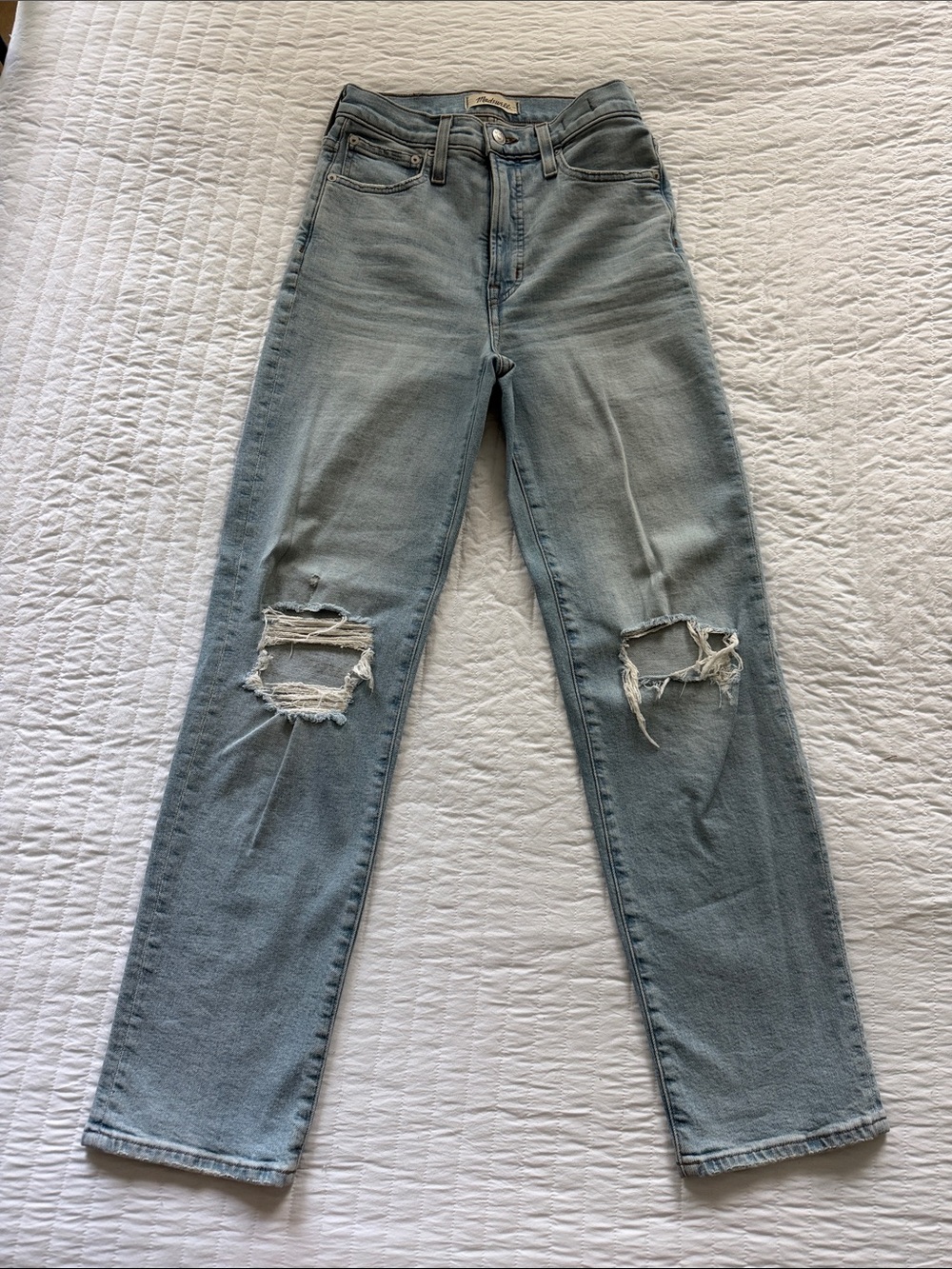 Madewell ‘The Perfect Vintage Straight Jean’ 24